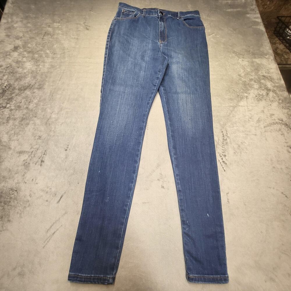 Mott & Bow Jeans Womens 31 Blue High-Rise Skinny Medium Wash 5-Pocket Stretch 30